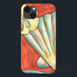 Etui iPhone Case-Mate Coquillages Rustiques Orange<br><div class="desc">Posez-vous sur le sable chaud et trouvez les trésors cachés ! Cette peinture de Nancy Slocum capture la belle vie aquatique qui se trouve à terre. Il capture une belle coquille orange, une étoile de mer orange et un dollar de sable bleu vif. Obtenez votre magnifique art océanique dès aujourd'hui...</div>