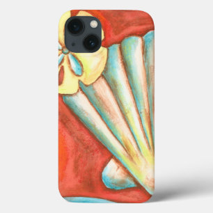 Etui iPhone Case-Mate Coquillages Rustiques Orange