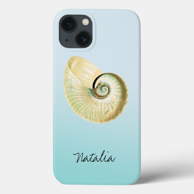 Coques Case-Mate iPhone Coquille de Nautilus (Verso)
