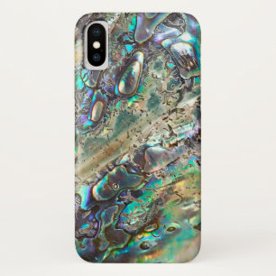Coque iPhone X Coquille de paua de reine