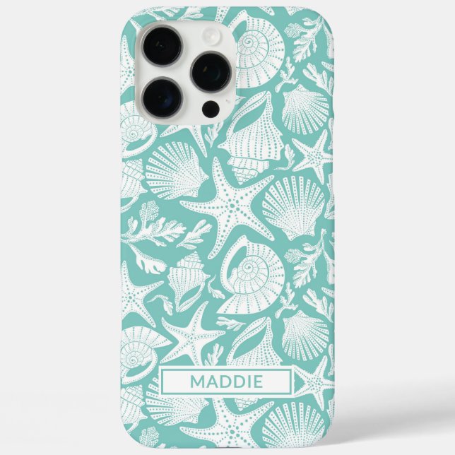 Coques Case-Mate iPhone Coquilles d'Aqua Personnalisées (Verso)