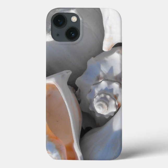 Coques Case-Mate iPhone Coquilles de Conque de Près (Verso)