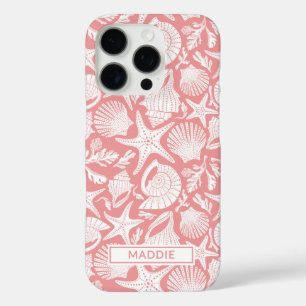 Coque iPhone 16 Pro Coquilles de corail personnalisées