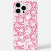 Coquilles roses personnalisées