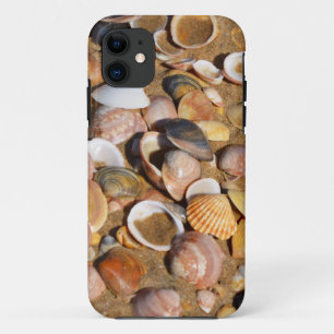 Coque iPhone 11 Coquilles sur une plage sablonneuse   Andalousie,