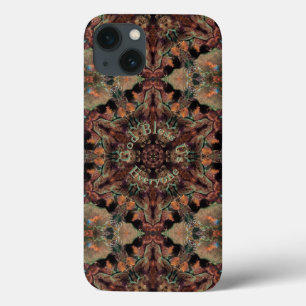 Case-Mate iPhone Case Corail Tons Terre Kaleidoscope Brun & Orange