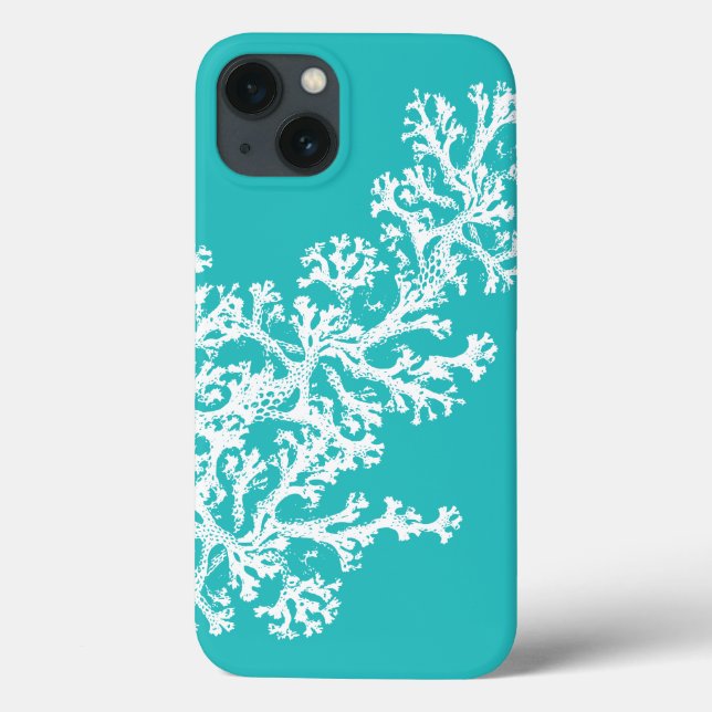 Coques Case-Mate iPhone Coral Motif Coque-Mate (Verso)
