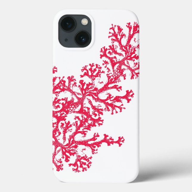 Coques Case-Mate iPhone Coral Motif Coque-Mate (Verso)