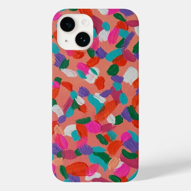 Coques Case-Mate iPhone Coral Reef Abstrait (Verso)
