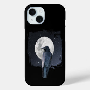Coque Case-Mate iPhone Corbeau des forêts Lune froide