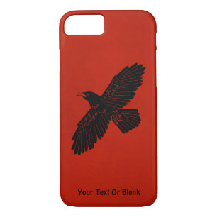 Case-Mate iPhone Case Corbeau rouge