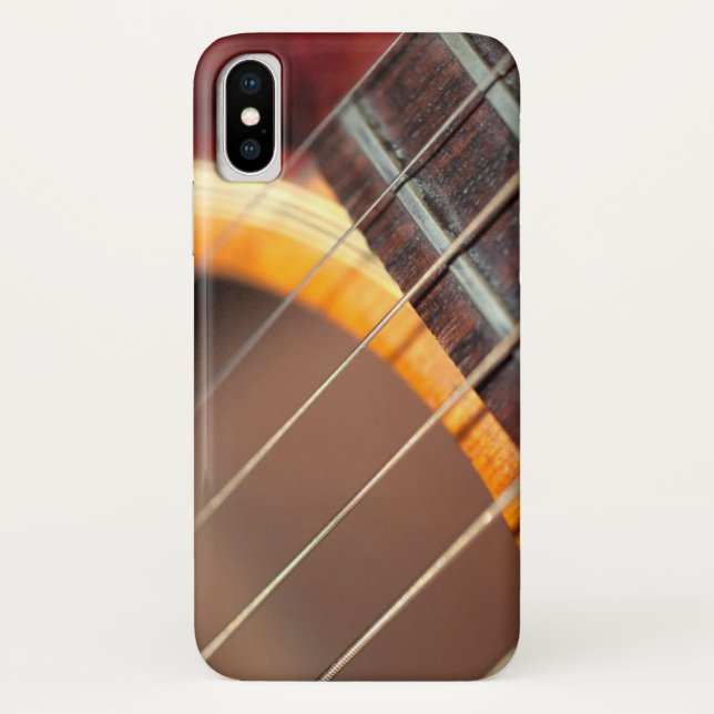 Coques Case-Mate iPhone Cordes de guitare acoustique (Dos)