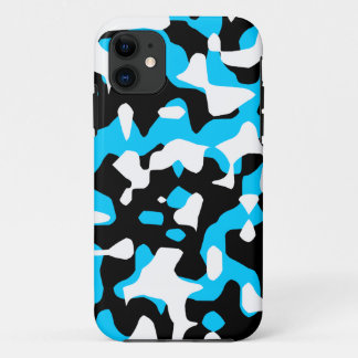 Coque Case-Mate iPhone Corey Tiger 80s Néon Camouflage (Bleu sarcelle Aqu