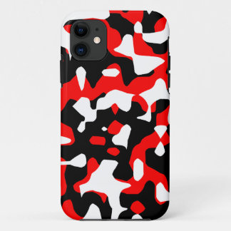 Case-Mate iPhone Case Corey Tiger 80s Néon Camouflage (Rouge)