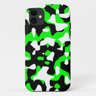Etui iPhone Case-Mate Corey Tiger 80s Néon Camouflage (Vert)