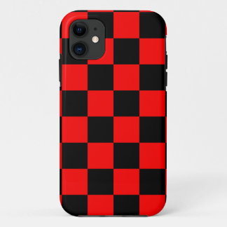 Case-Mate iPhone Case Corey Tiger 80s Néon Damier (Rouge)