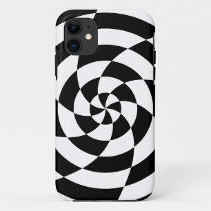 Coque Case-Mate Pour iPhone Corey Tiger 80s Neon Op Art (Noir / Blanc)