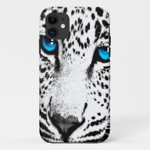Coque Case-Mate Pour iPhone Corey Tiger 80s Néon Visage Léopard (Neige Blanche