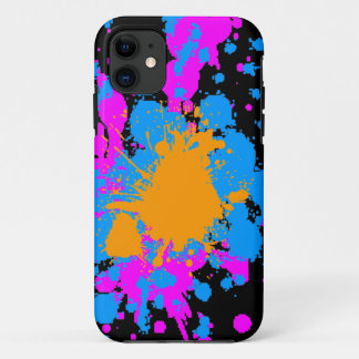 Coques Pour iPhone Corey Tiger 80s Peinture Néon Spaltter
