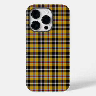 Coque Case-Mate iPhone Cornish National Tartan Jaune Noir Plaid