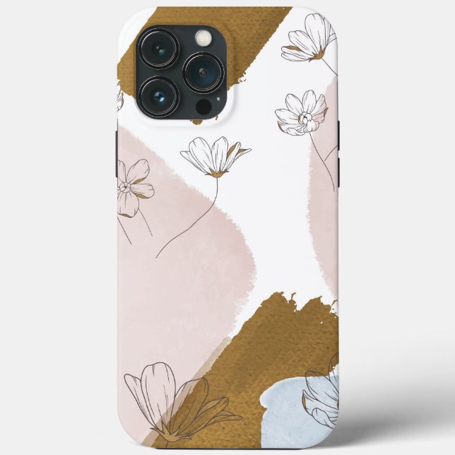 Coques Case-Mate iPhone Corolla aux fleurs (Verso)
