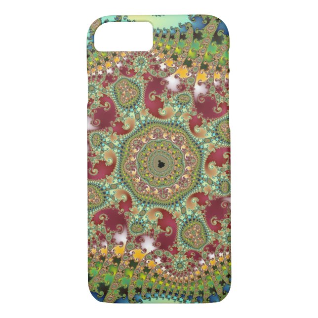 Coques Case-Mate iPhone Coronel - Fractal (Dos)