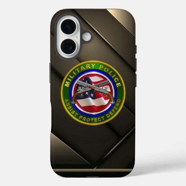 Coques Case-Mate iPhone Corps de la police militaire MP (Verso)