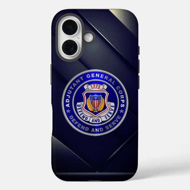 Coques Case-Mate iPhone Corps du Général Adjoint de l'AG (Verso)