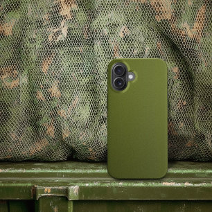Coque Case-Mate iPhone Correspondance verte de l'armée militaire