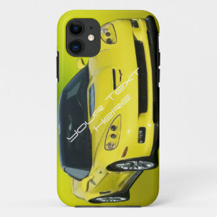 Coque Case-Mate Pour iPhone Corvette jaune