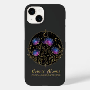 Coque Case-Mate iPhone Cosmic Blooms – Mandala floral céleste fleurs