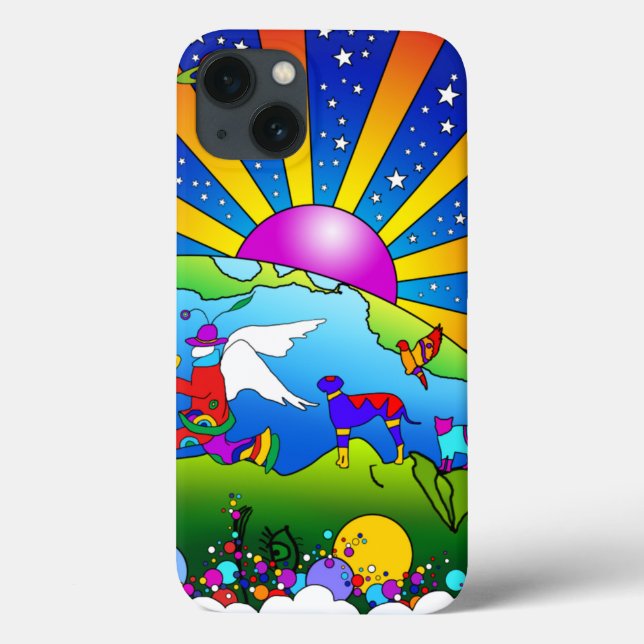 Coques Case-Mate iPhone Cosmic Pet World (Verso)