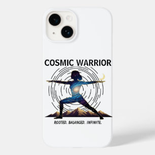 Coque Case-Mate iPhone Cosmic Yoga Warrior Galaxie Body Pose