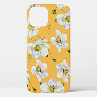 Case-Mate iPhone Case Cosmos, aquarelle, transparent, motif floral.
