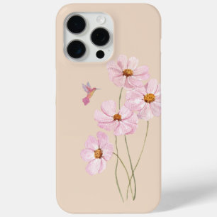 Coque Case-Mate iPhone Cosmos colibris et roses