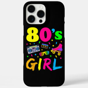 Coque iPhone 16 Pro Max Costume de fête d'anniversaire de fille des années