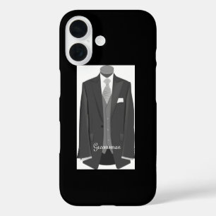 Coque Pour iPhone 16 Costume de smoking élégant pour mariage, tenue de 