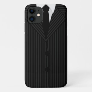Case-Mate iPhone Case Costume et Cravate Cool noir