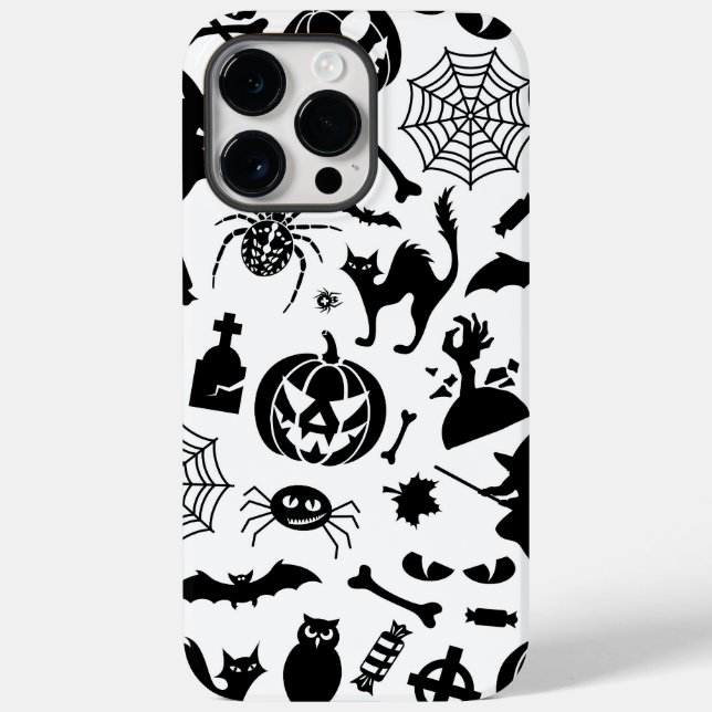 Coques Case-Mate iPhone Costumes d'Halloween arrière - plan Halloween Hall (Verso)
