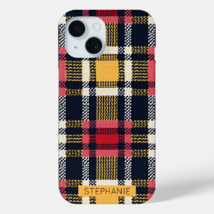 Coque Case-Mate iPhone Cosy Knit Patchwork - Boho Vintage Style Automne 3