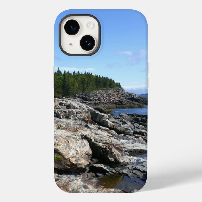 Coques Case-Mate iPhone Côte de l'île Bar dans le parc national Acadia (Verso)