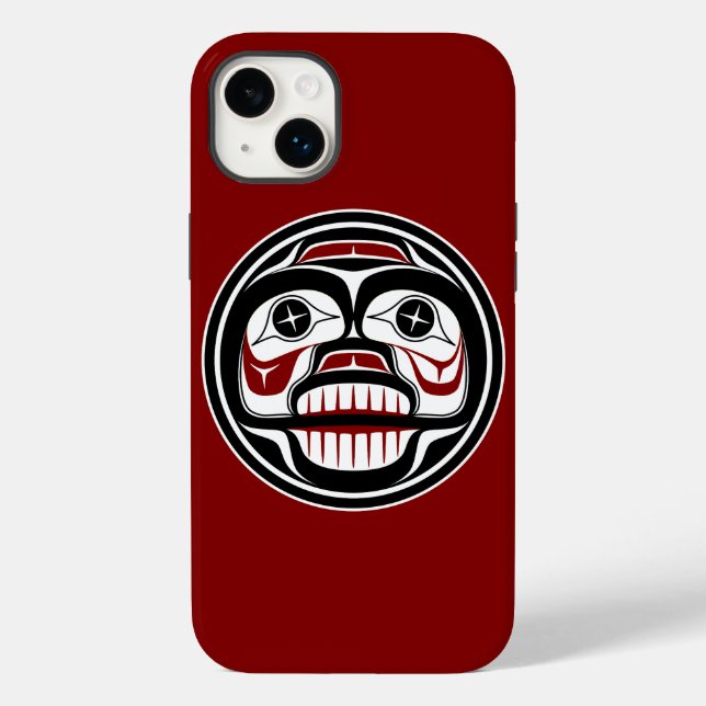 Coques Case-Mate iPhone Côte du Pacifique Nord-Ouest Haida Peau pleuvoir (Verso)