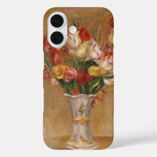 Coque Pour iPhone 16 Cottagecore Renoir Floral Art Vintage Tulipe
