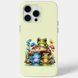 Coque Case-Mate iPhone Cottagecore Toadstool Champignons et grenouille