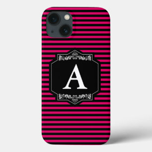 Coque Case-Mate iPhone Couche iPhone 8/7, Tough Bandes Pink Monogramme