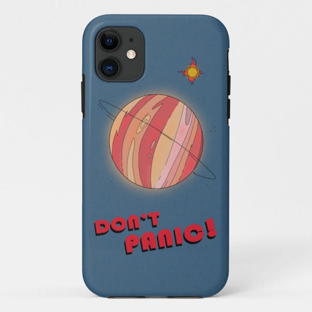 Coques Case-Mate iPhone Couche pour iPhone 5, Don't Panic ! (Dos)