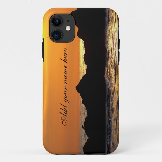 Coques Case-Mate iPhone Coucher de soleil (Dos)