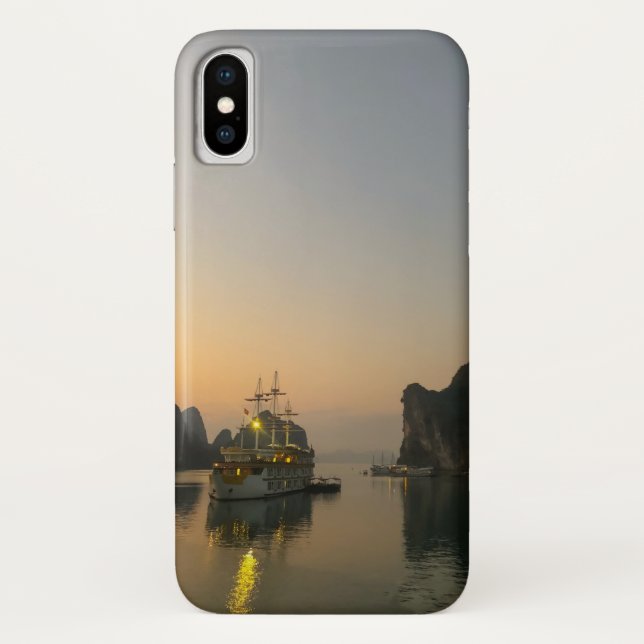 Coques Case-Mate iPhone Coucher de soleil à Halong Bay Vietnam (Dos)