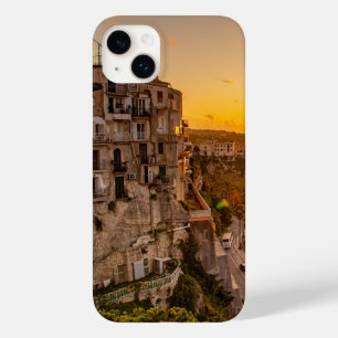 Coque Case-Mate iPhone Coucher de soleil à Tropea, Italie