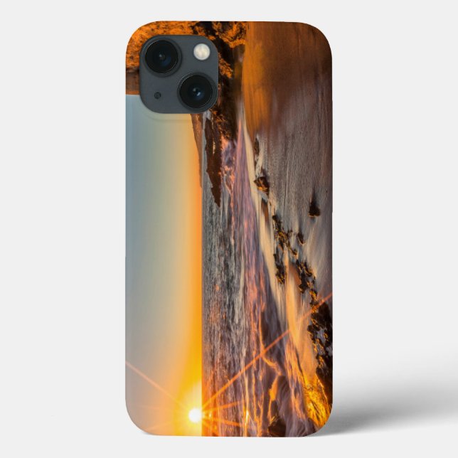 Coques Case-Mate iPhone Coucher de soleil à Victoria Beach 2 (Verso)